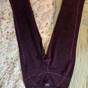 Purple and black old navy leggingss